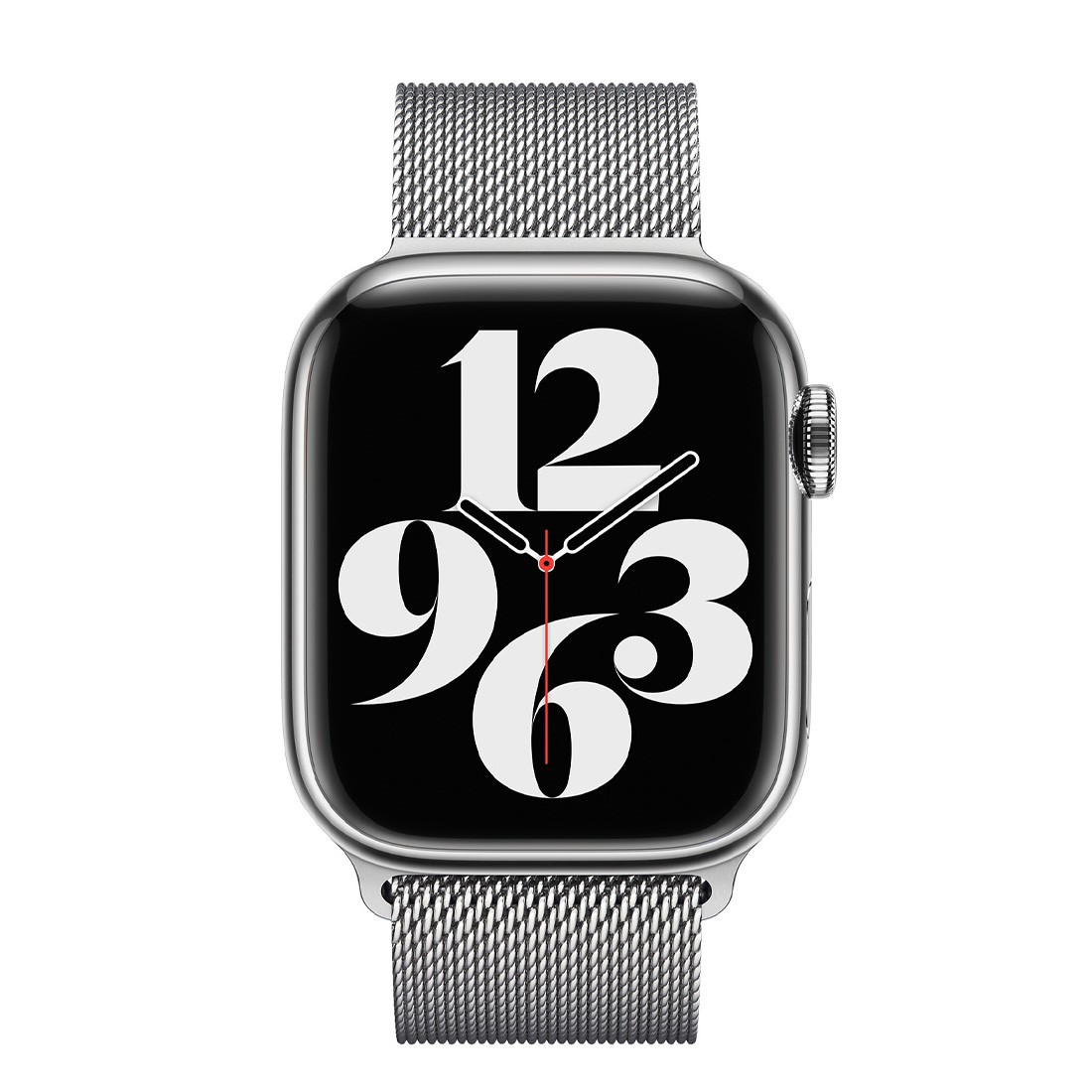 Apple Watch Milano Loop Gümüş