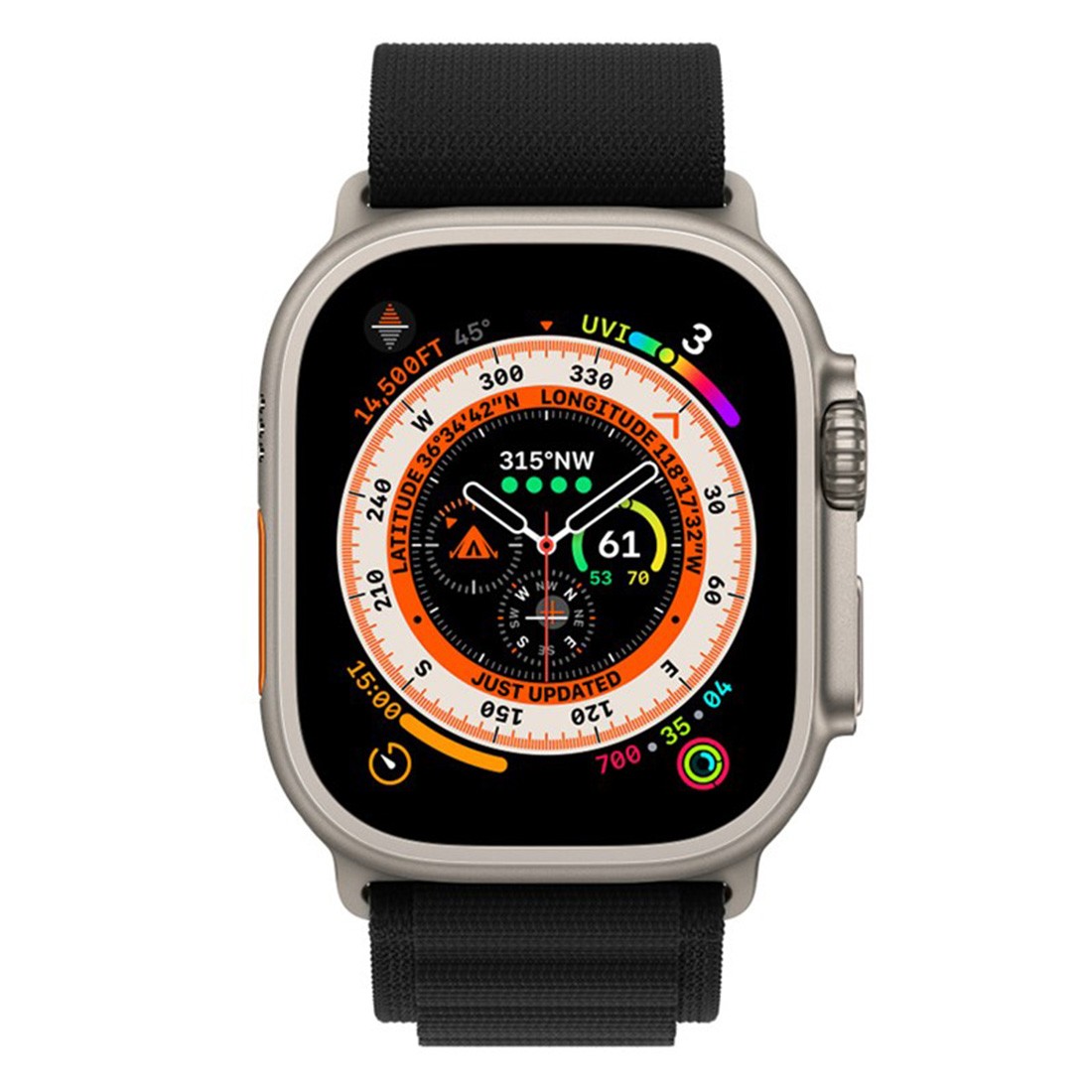 Apple Watch Alpine Loop Siyah