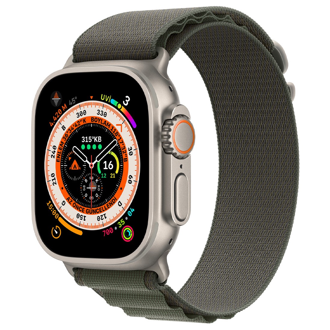 Apple Watch Alpine Loop Yeşil