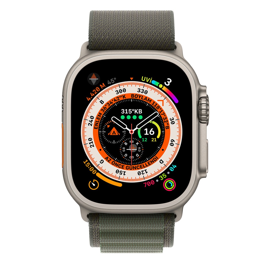 Apple Watch Alpine Loop Yeşil