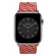 Apple Watch Cloth Loop Kırmızı Kahve