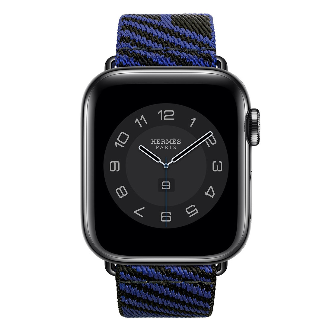 Apple Watch Cloth Loop Mavi Siyah