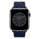 Apple Watch Cloth Loop Mavi Siyah