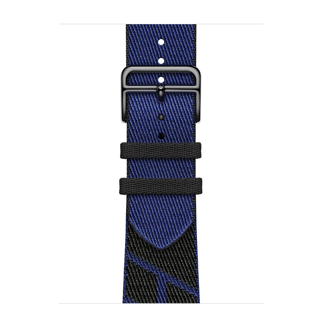 Apple Watch Cloth Loop Mavi Siyah