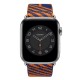 Apple Watch Cloth Loop Turuncu Lacivert