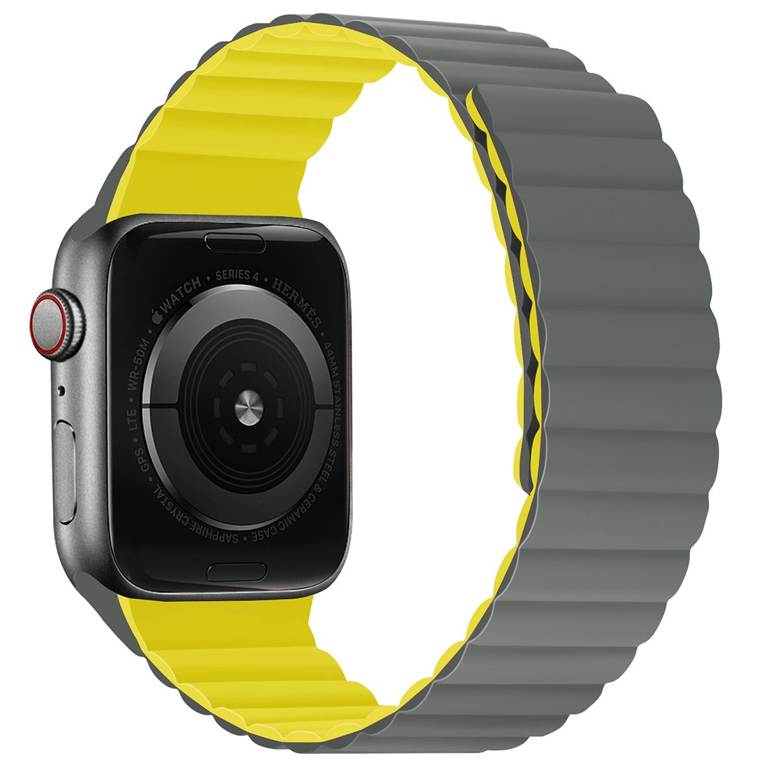 Apple Watch Bump Loop Gri Sarı