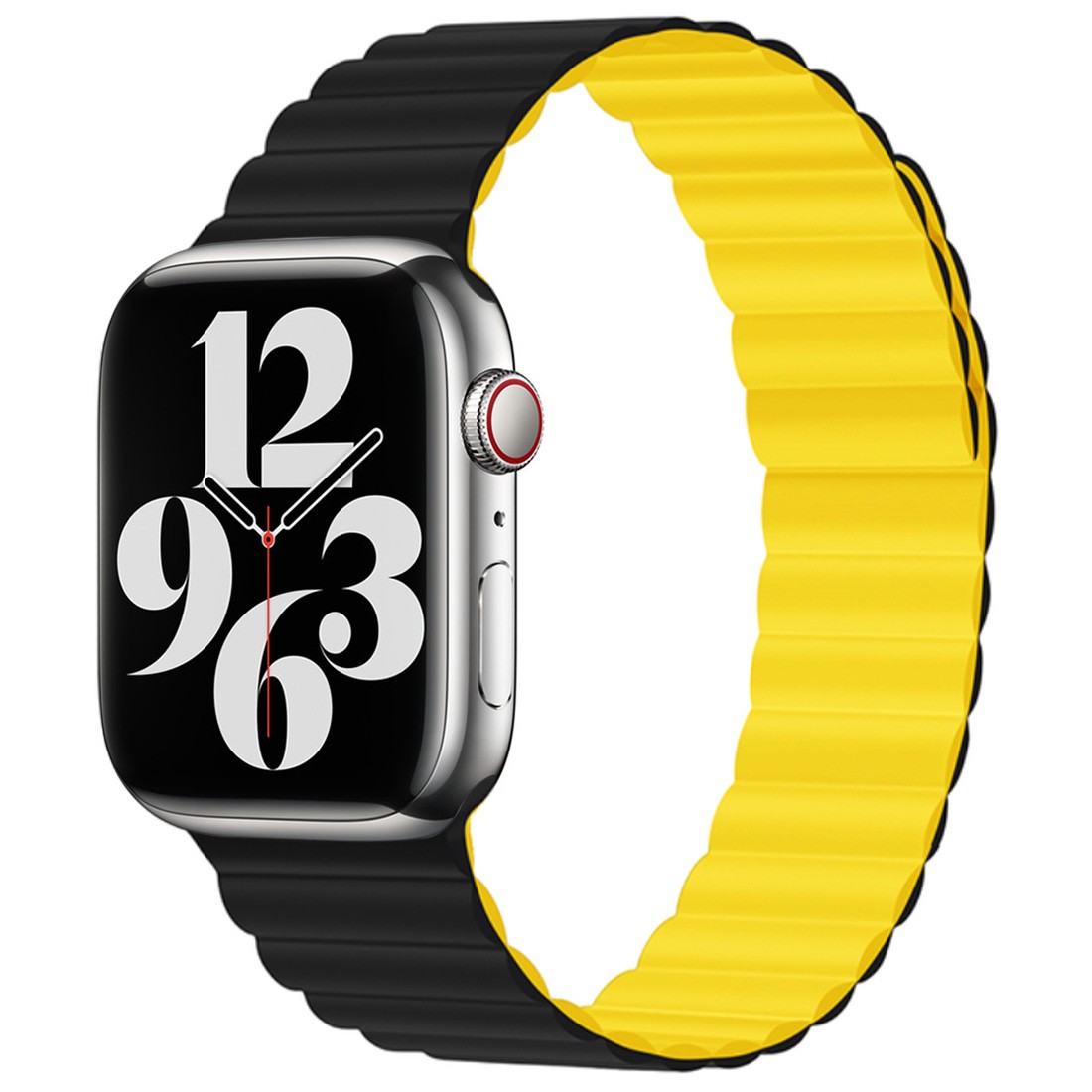 Apple Watch Bump Loop Siyah Sarı