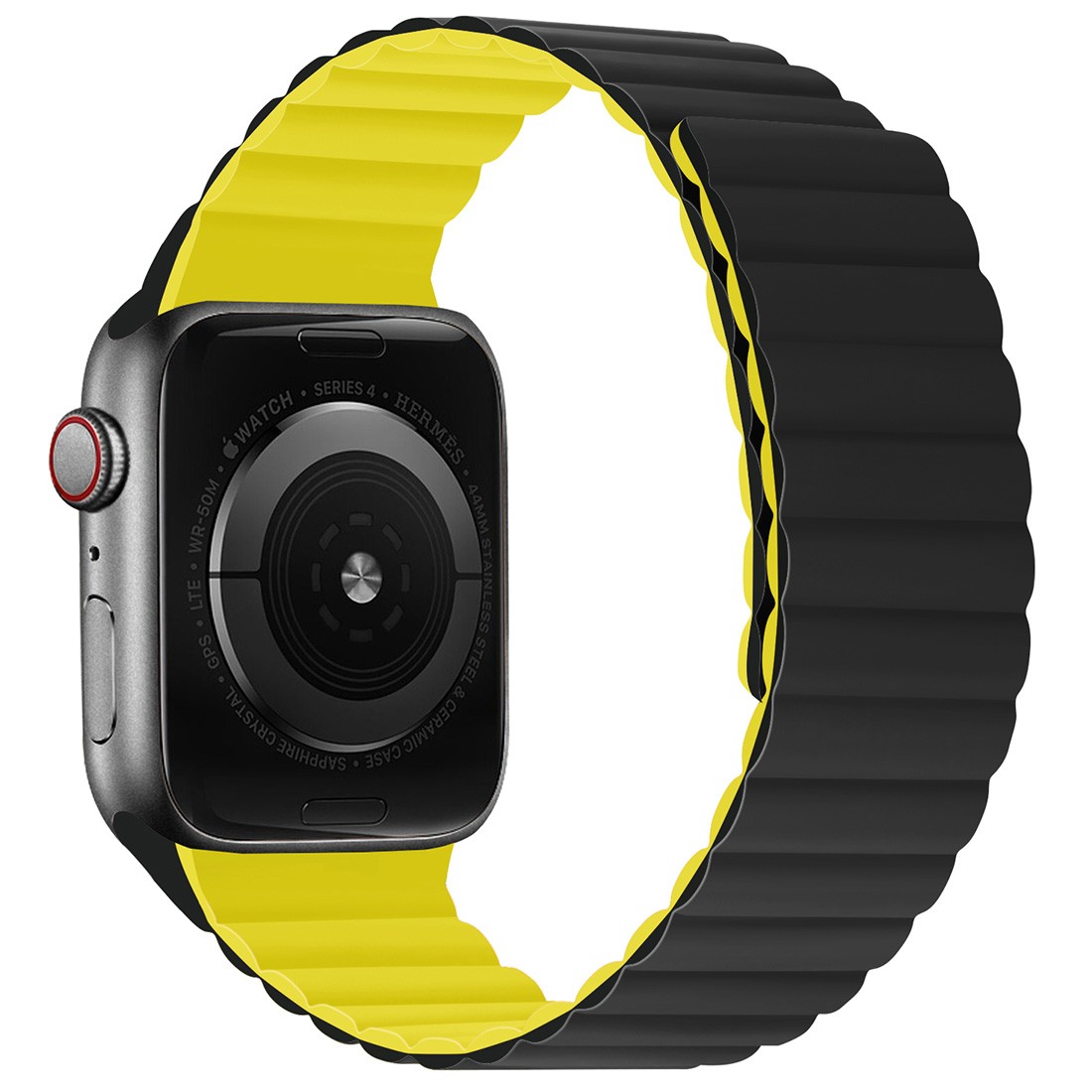 Apple Watch Bump Loop Siyah Sarı