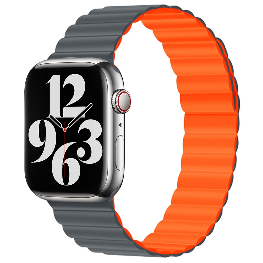 Apple Watch Bump Loop Gri Turuncu