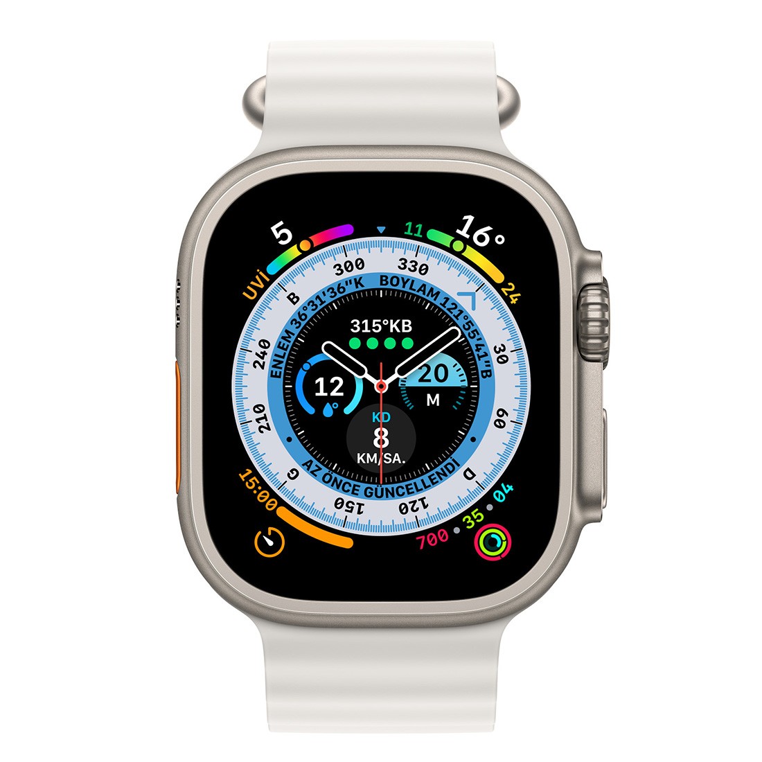 Apple Watch Ocean Loop Beyaz