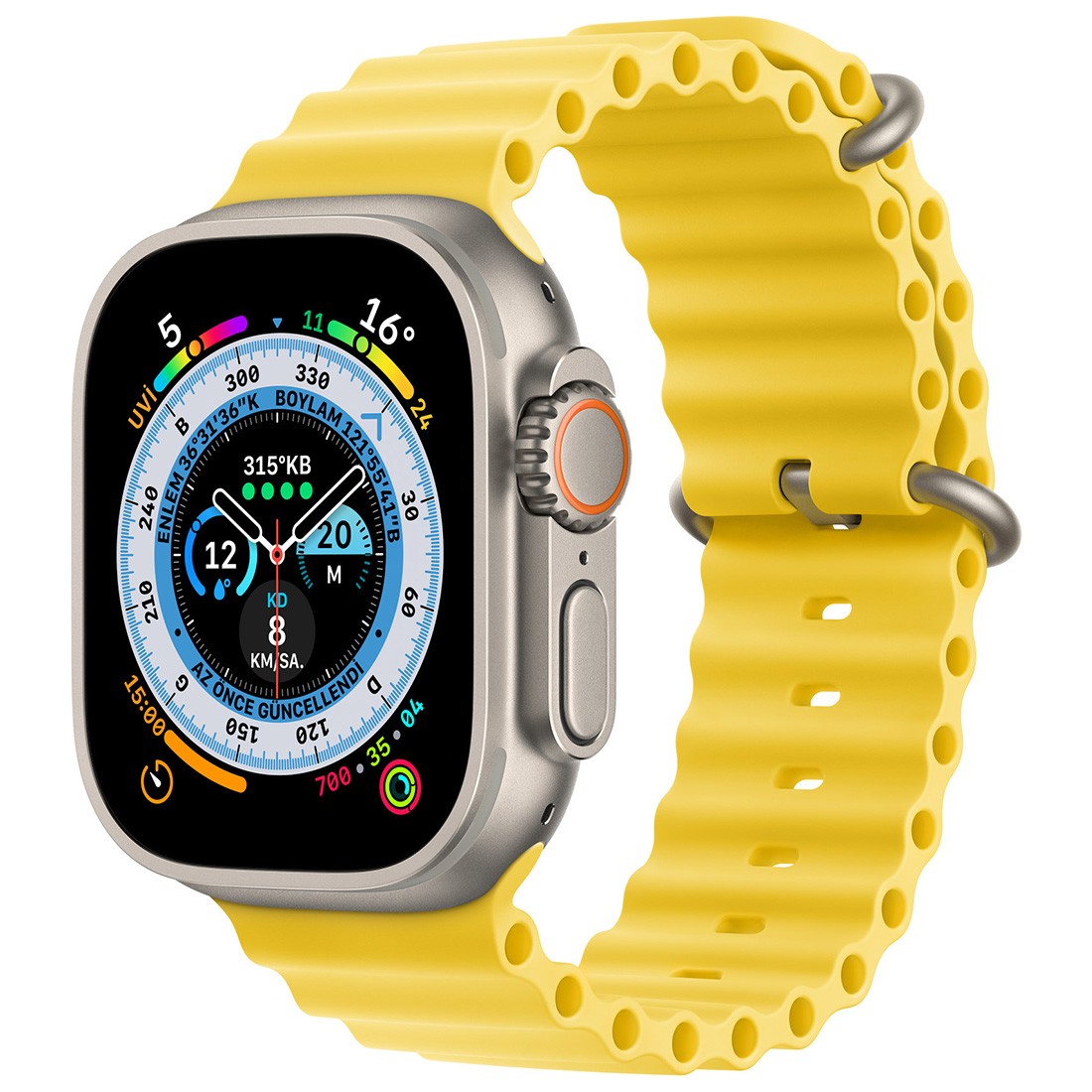 Apple Watch Ocean Loop Sarı