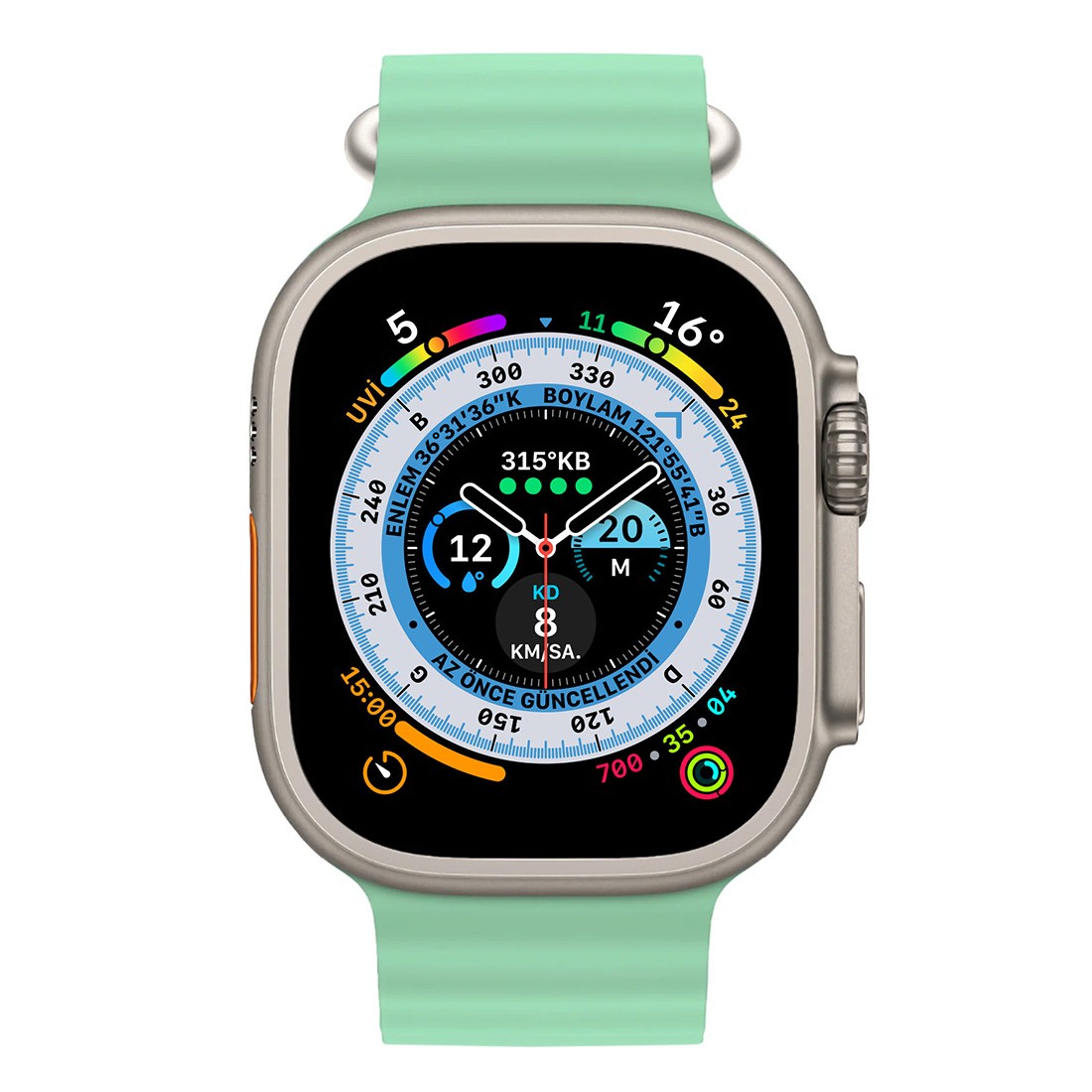 Apple Watch Ocean Loop Turkuaz