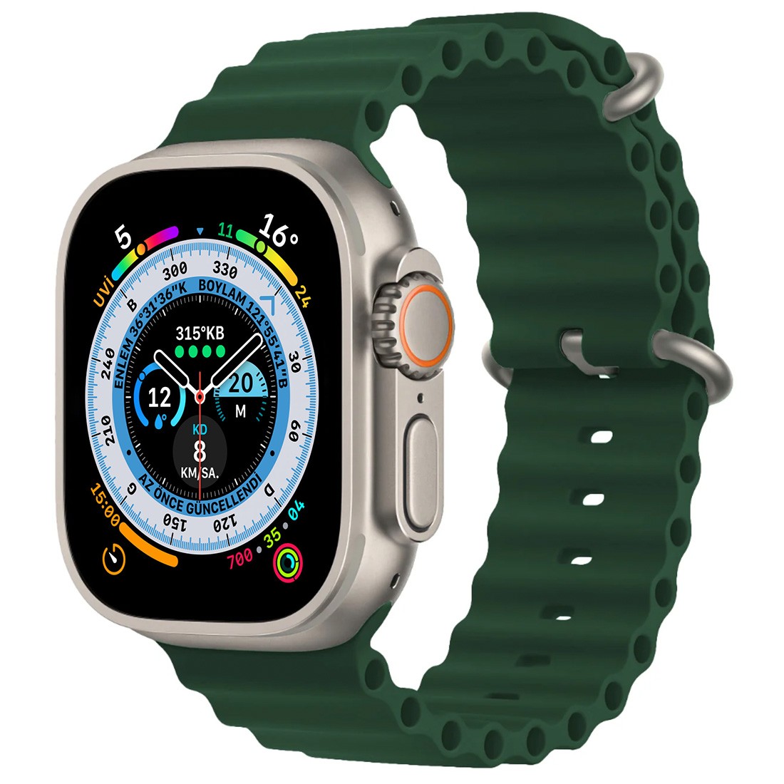 Apple Watch Ocean Loop Yeşil