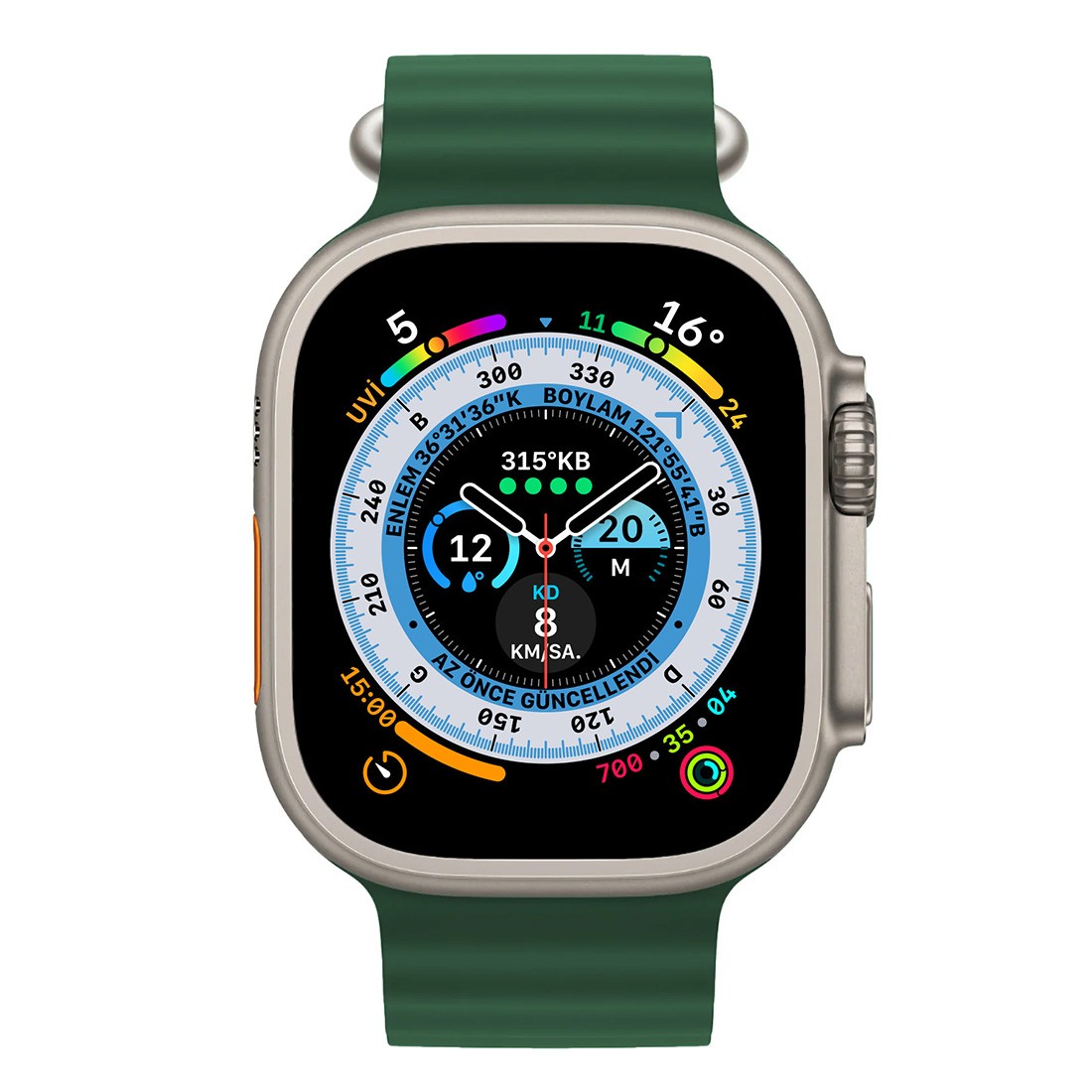 Apple Watch Ocean Loop Yeşil