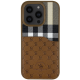 Santa Barbara Polo iPhone 14 Pro Max Plaid Kartvizitli Kılıf