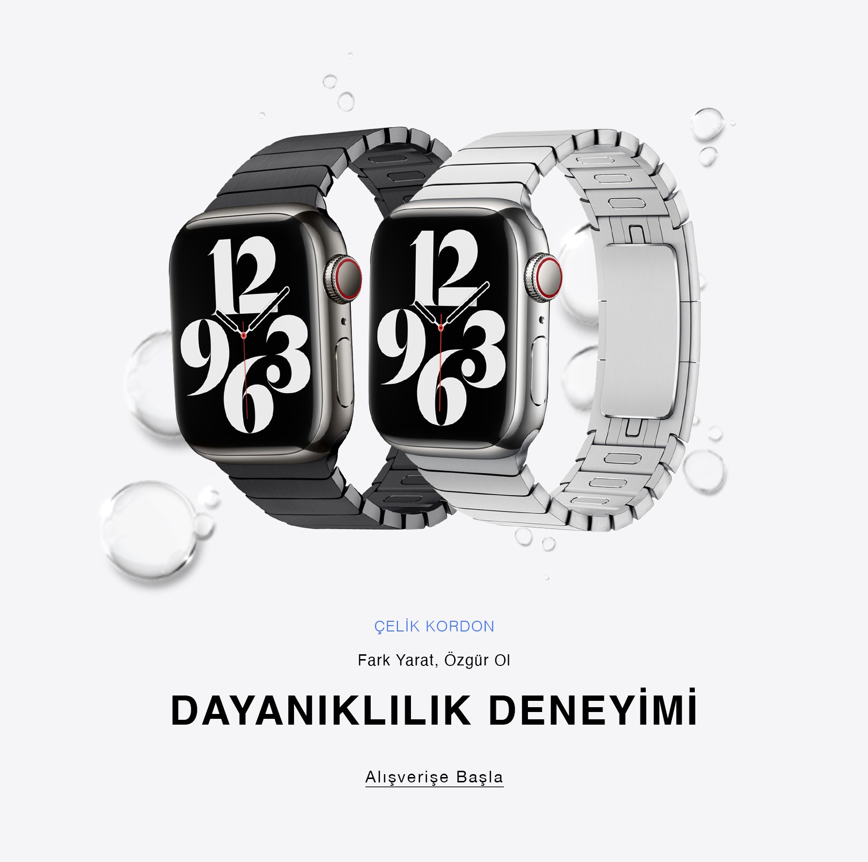 Apple Watch Çelik Kordon Çeşitleri