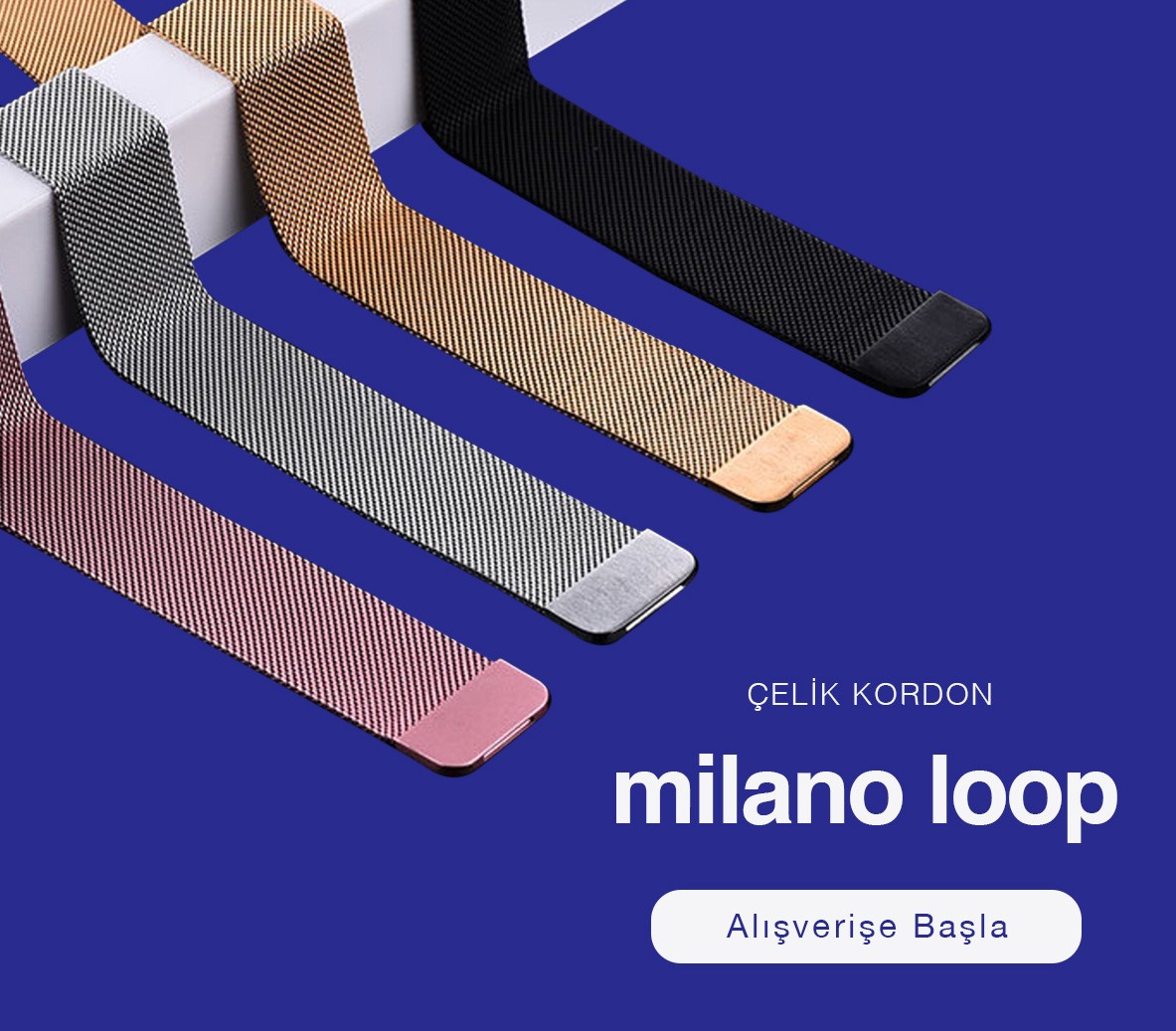 Apple Watch Uyumlu Milano Loop