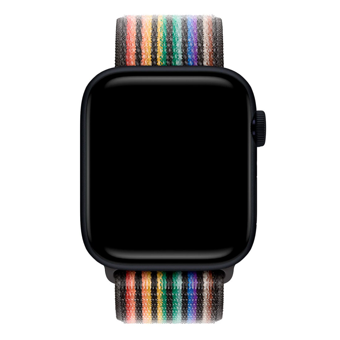 Apple Watch Hook Loop Gökkuşağı Siyah