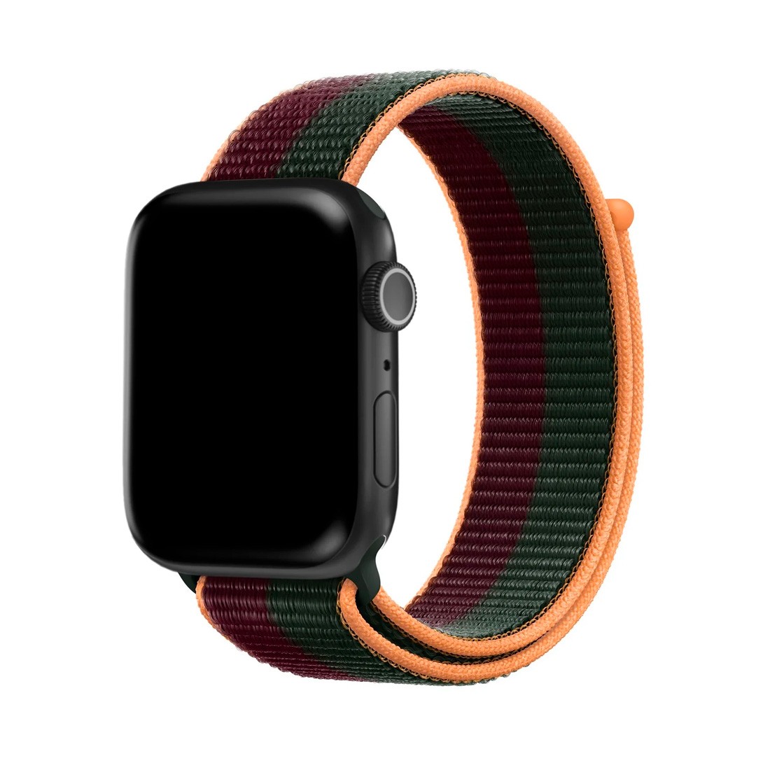 Apple Watch Hook Loop Yeşil Bordo