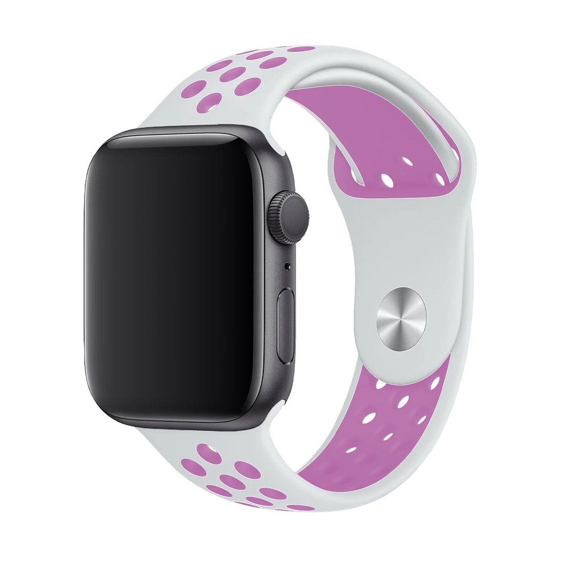 Apple Watch High Loop Beyaz Eflatun 