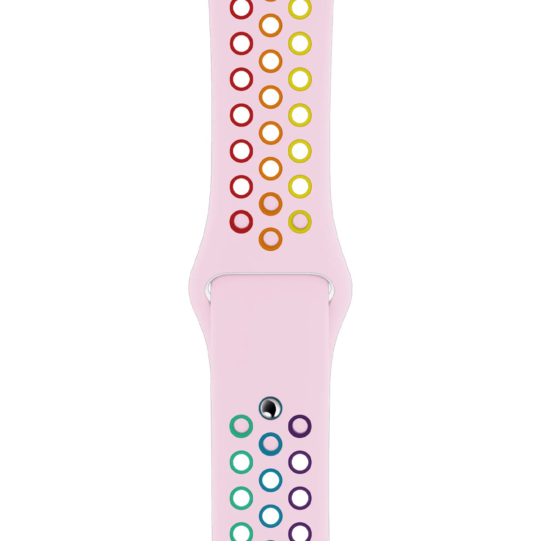 Apple Watch High Loop Pembe Gökkuşağı