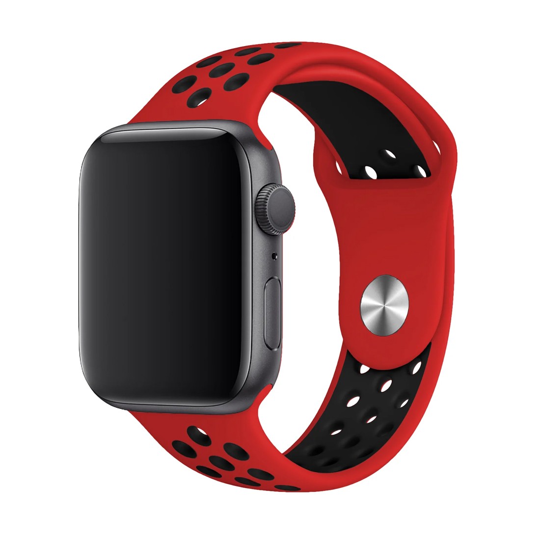 Apple Watch High Loop Kırmızı Siyah