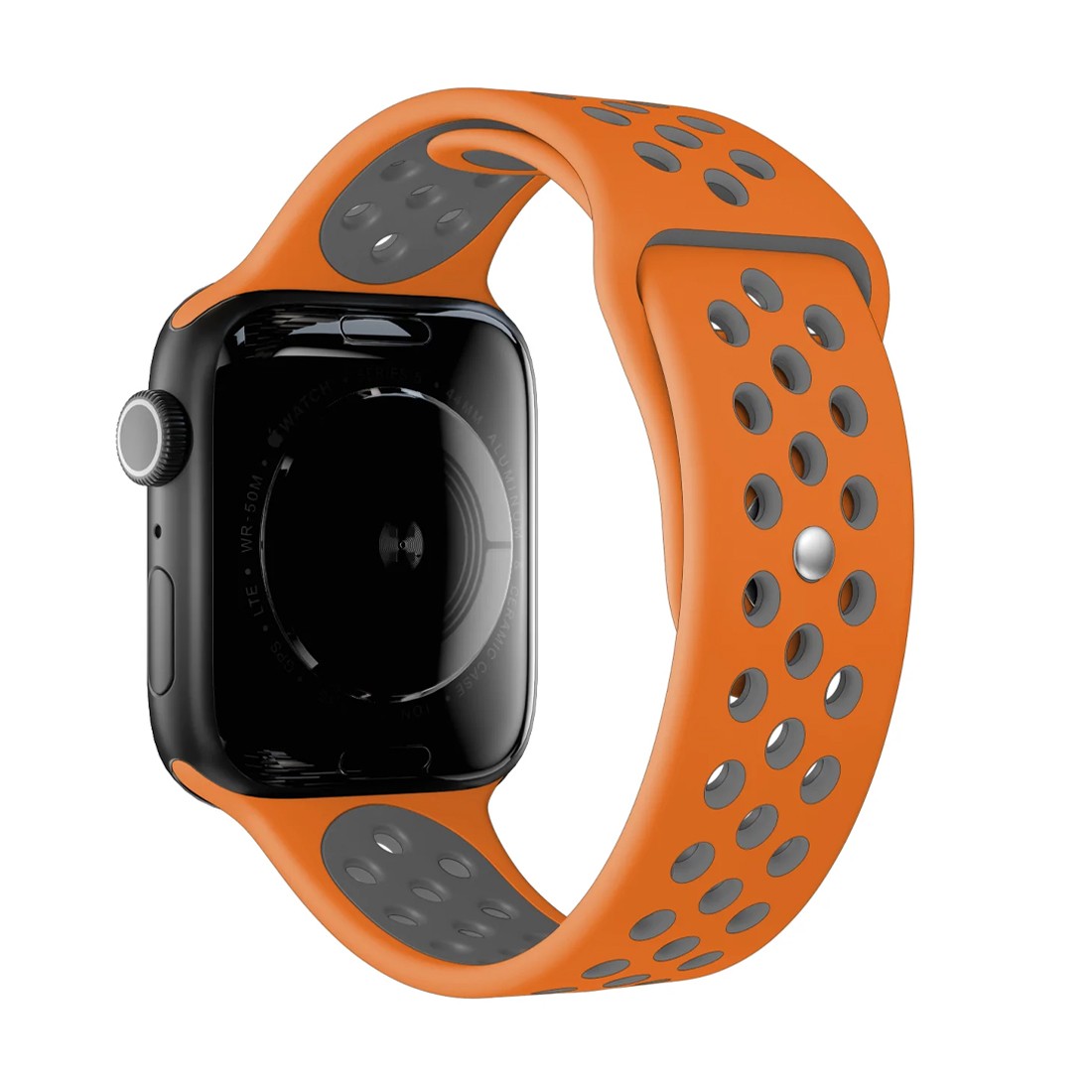 Apple Watch High Loop Turuncu Gri