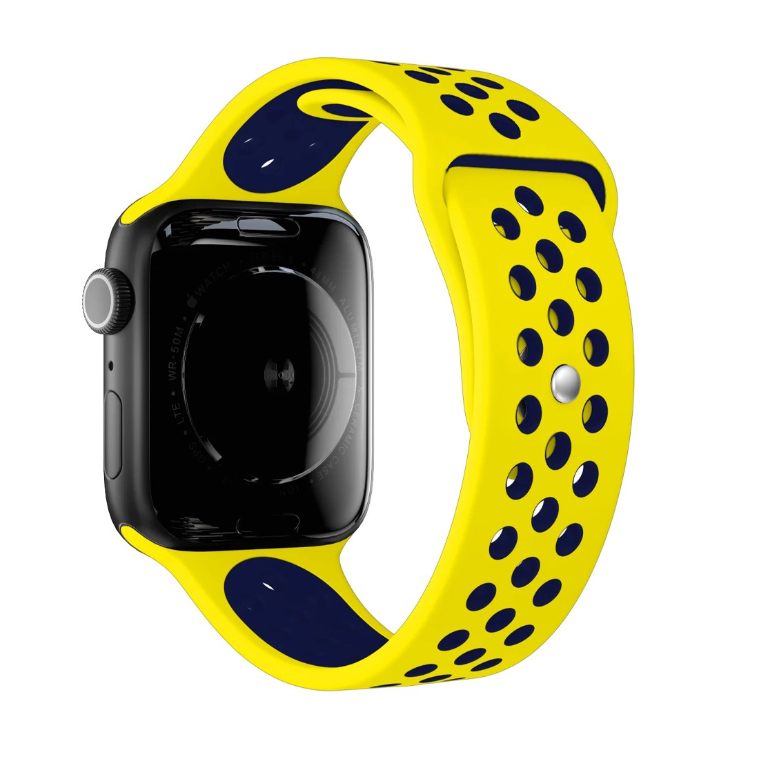 Apple Watch High Loop Sarı Lacivert