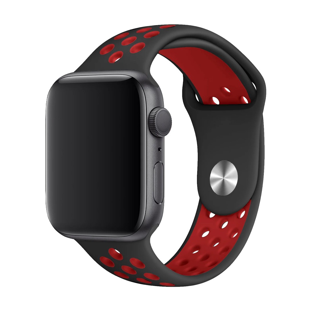 Apple Watch High Loop Siyah Bordo