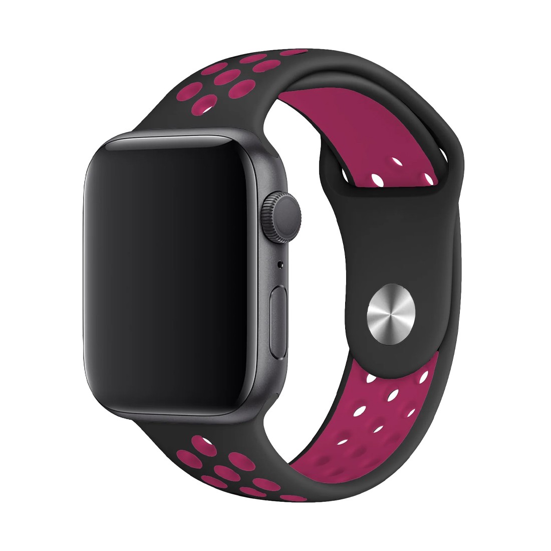 Apple Watch High Loop Siyah Pembe