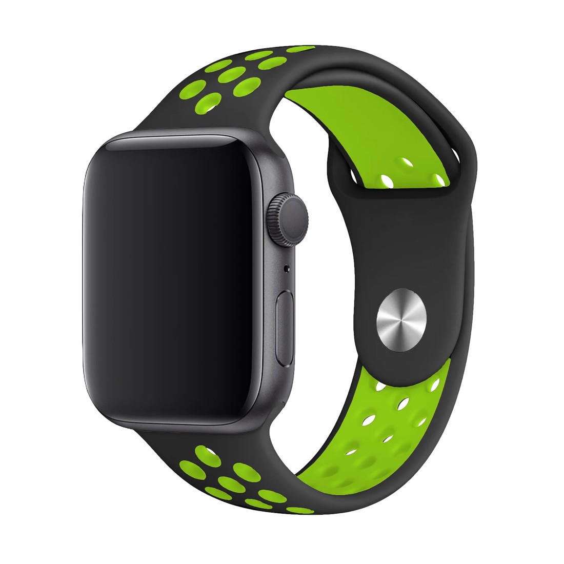 Apple Watch High Loop Siyah Neon Yeşil