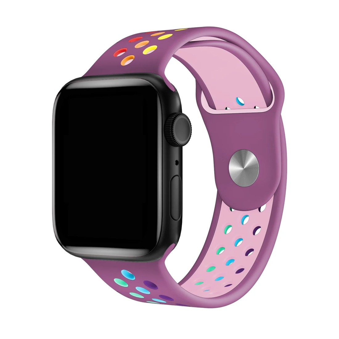 Apple Watch High Loop Eflatun Gökkuşağı