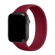 Apple Watch Solo Spor Loop Bordo